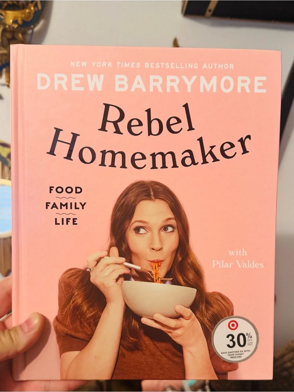 Drew Barrymore's lifestyle book and cookbook Rebel Homemaker